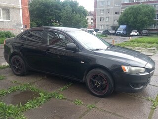 2008 Mitsubishi Lancer X, чёрный, 430000 рублей, вид 2