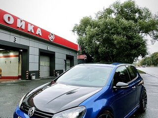 2012 Volkswagen Golf R VI, синий, 1900000 рублей, вид 1