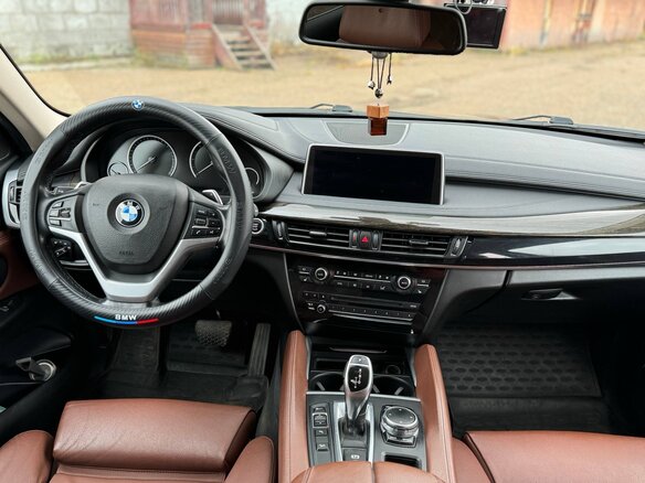 2016 BMW X6 30d II (F16), чёрный, 3300000 рублей - вид 8