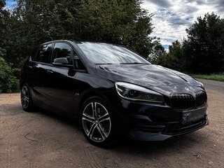 2019 BMW 2 серии Active Tourer 225xe F45 Рестайлинг, чёрный, 2600000 рублей, вид 4