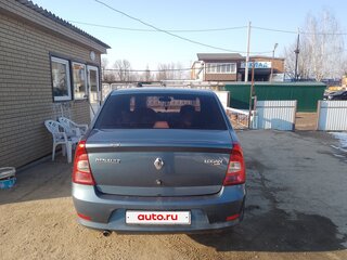 2010 Renault Logan I Рестайлинг, синий, 475000 рублей, вид 4