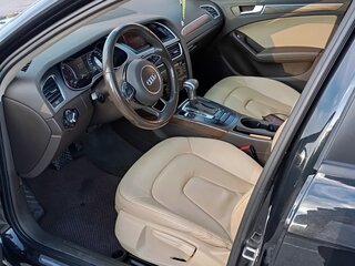 2014 Audi A4 IV (B8) Рестайлинг, чёрный, 1350000 рублей, вид 2