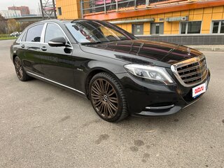 2015 Mercedes-Benz Maybach S-Класс 500 I (X222), чёрный, 7777777 рублей, вид 4