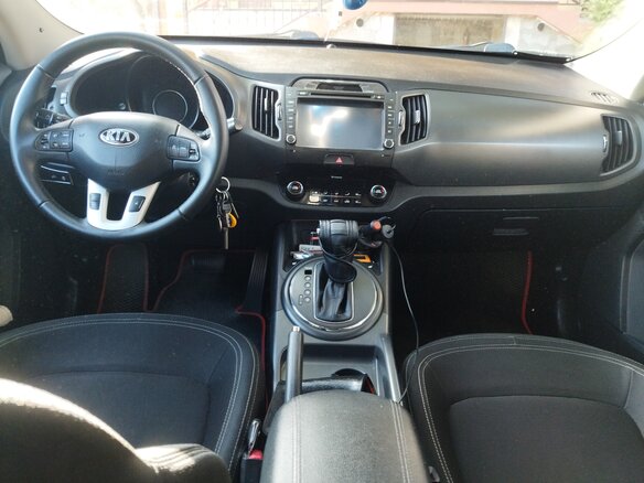 2012 Kia Sportage III, оранжевый, 1150000 рублей - вид 4