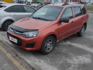 2013 Lada (ВАЗ) Kalina II, оранжевый, 505000 рублей, вид 2