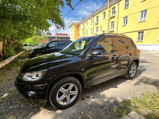 2012 Volkswagen Tiguan I Рестайлинг, чёрный, 1750000 рублей, вид 1