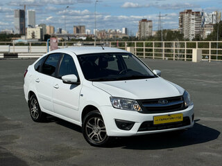 2015 Lada (ВАЗ) Granta I, белый, 445000 рублей, вид 3
