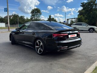 2022 Audi A5 Sportback 45 TFSI II (F5) Рестайлинг, чёрный, 3700000 рублей, вид 4