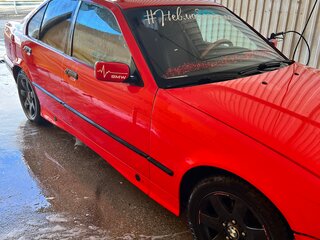 1994 BMW 3 серии 316i III (E36), красный, 300000 рублей, вид 1