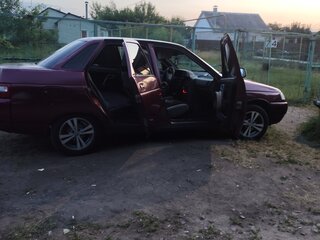1999 Lada (ВАЗ) 2110, красный, 145000 рублей, вид 5