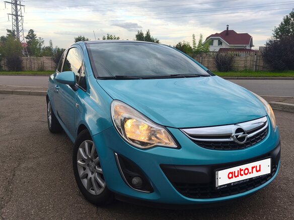 2011 Opel Corsa D Рестайлинг I, голубой, 680000 рублей - вид 7