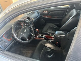 2006 Hyundai Sonata ТагАЗ IV (EF) Рестайлинг, серебристый, 670000 рублей, вид 4