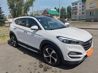 2017 Hyundai Tucson III, белый, 1848980 рублей, вид 3