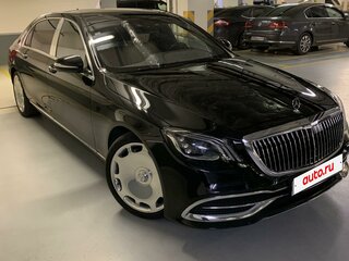 2018 Mercedes-Benz Maybach S-Класс 450 I (X222) Рестайлинг, чёрный, 6500000 рублей, вид 1