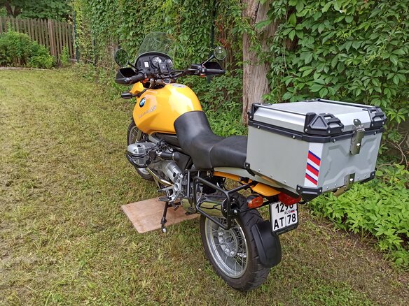 2000 BMW R 1150 GS, жёлтый, 540000 рублей - вид 13