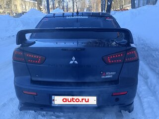 2008 Mitsubishi Lancer X, синий, 750000 рублей, вид 3