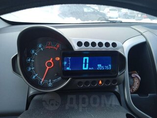 2012 Chevrolet Aveo II, чёрный, 700000 рублей, вид 4