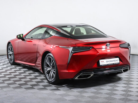 2017 Lexus LC 500 I, красный - вид 7