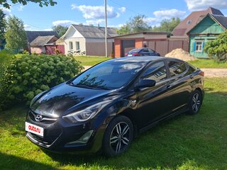 2014 Hyundai Elantra V (MD) Рестайлинг, чёрный, 920000 рублей, вид 2