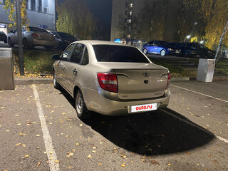 2013 Lada (ВАЗ) Granta I, бежевый, 410000 рублей, вид 5