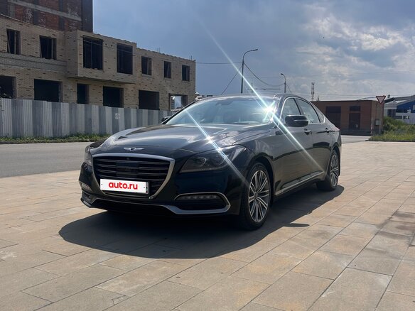 2017 Genesis G80 I, чёрный, 2500000 рублей - вид 2