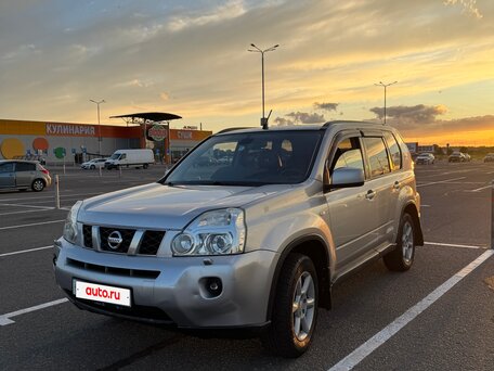 2008 Nissan X-Trail II, серебристый, вид 1
