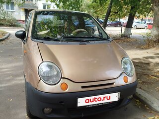 2002 Daewoo Matiz I Рестайлинг, жёлтый, 160000 рублей, вид 1