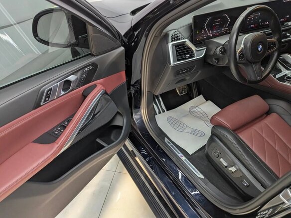 2023 BMW X6 30i III (G06) Рестайлинг, синий - вид 13
