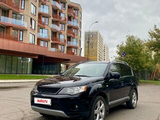 2008 Mitsubishi Outlander II, чёрный, 1350000 рублей, вид 1