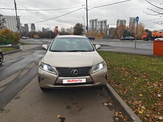 2012 Lexus RX 350 III Рестайлинг, бежевый, 1888777 рублей, вид 1
