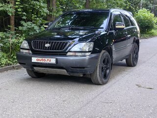 1998 Toyota Harrier I (XU10), чёрный, 990000 рублей, вид 2