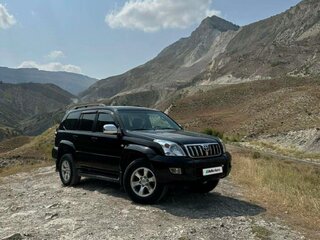 2006 Toyota Land Cruiser Prado 120 Series, чёрный, 2500000 рублей, вид 1