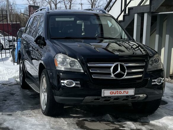 2007 Mercedes-Benz GL-Класс 500 I (X164), чёрный, 1850000 рублей - вид 1