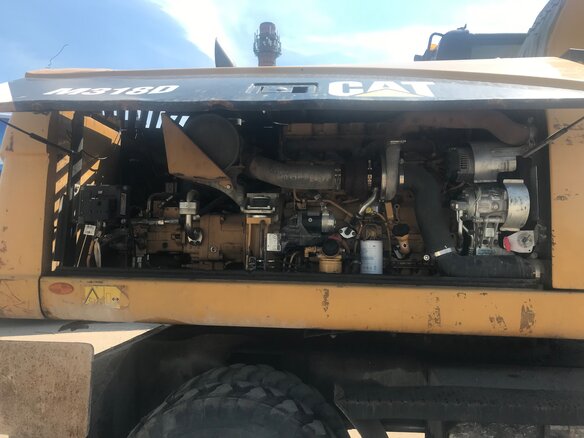 2013 Caterpillar M317, жёлтый - вид 10
