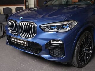 2019 BMW X5 30d IV (G05/G18), синий, 5700000 рублей, вид 2