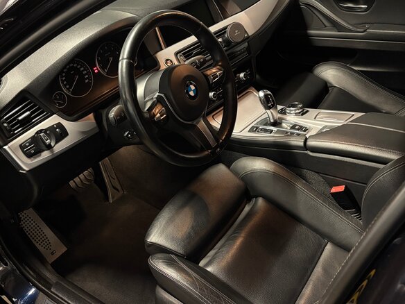 2013 BMW 5 серии 528i xDrive VI (F10/F11/F07) Рестайлинг, чёрный, 2350000 рублей - вид 5