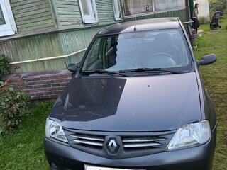 2008 Renault Logan I, серый, 295000 рублей, вид 3