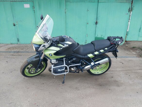 2003 BMW R 1150 R, зелёный - вид 1