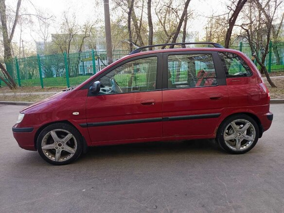 2006 Hyundai Matrix I Рестайлинг, красный, 350000 рублей - вид 6