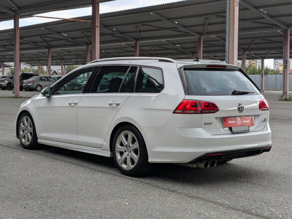 2014 Volkswagen Golf VII, белый - вид 4
