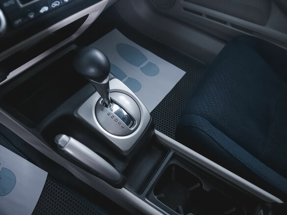 2007 Honda Civic Hybrid VIII, серебристый - вид 12