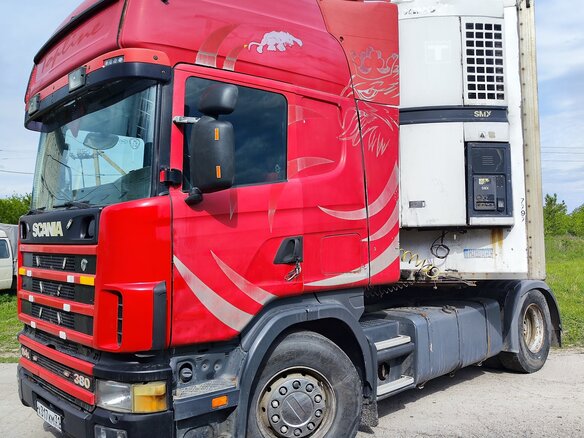 2008 Scania 4-Series, красный, 2950000 рублей - вид 16
