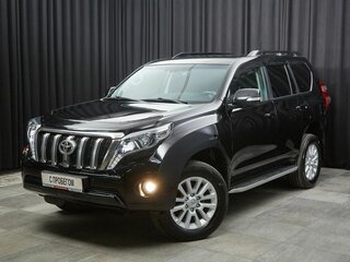 2017 Toyota Land Cruiser Prado 150 Series Рестайлинг 1, чёрный, 4099000 рублей, вид 1