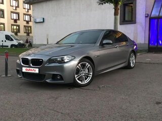 2014 BMW 5 серии 525d xDrive VI (F10/F11/F07) Рестайлинг, серый, 2600000 рублей, вид 1