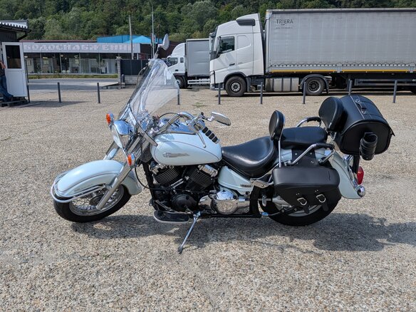 2006 Yamaha XVS400 Drag Star, белый, 419000 рублей - вид 1