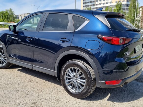 2018 Mazda CX-5 II, синий - вид 4