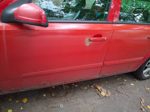 2008 Opel Astra H Рестайлинг, красный, 250000 рублей - вид 16