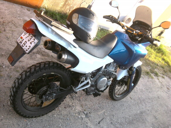 1993 Honda NX, синий, 300000 рублей - вид 22