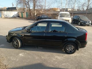2011 Renault Logan I Рестайлинг, чёрный, 780000 рублей, вид 2