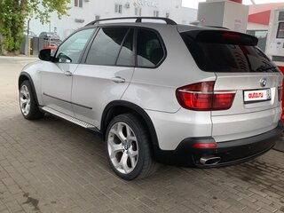 2008 BMW X5 3.0d II (E70), серебристый, 1350000 рублей, вид 2